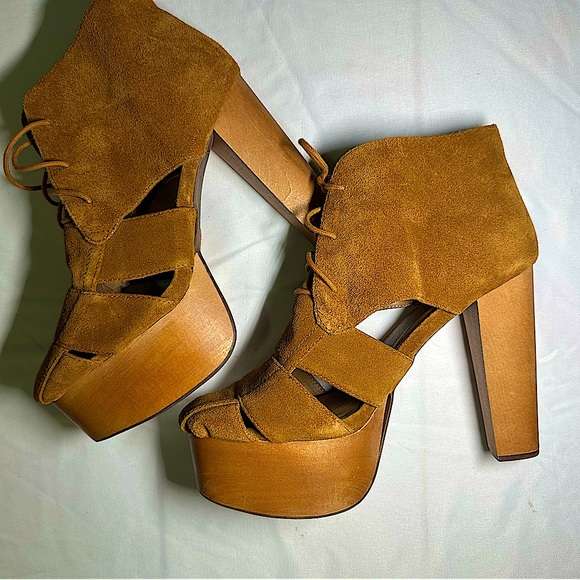 Jeffrey Campbell Shoes - Khaki high heel